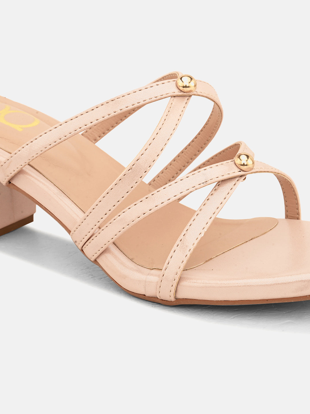 Rose Charm Bell Heels