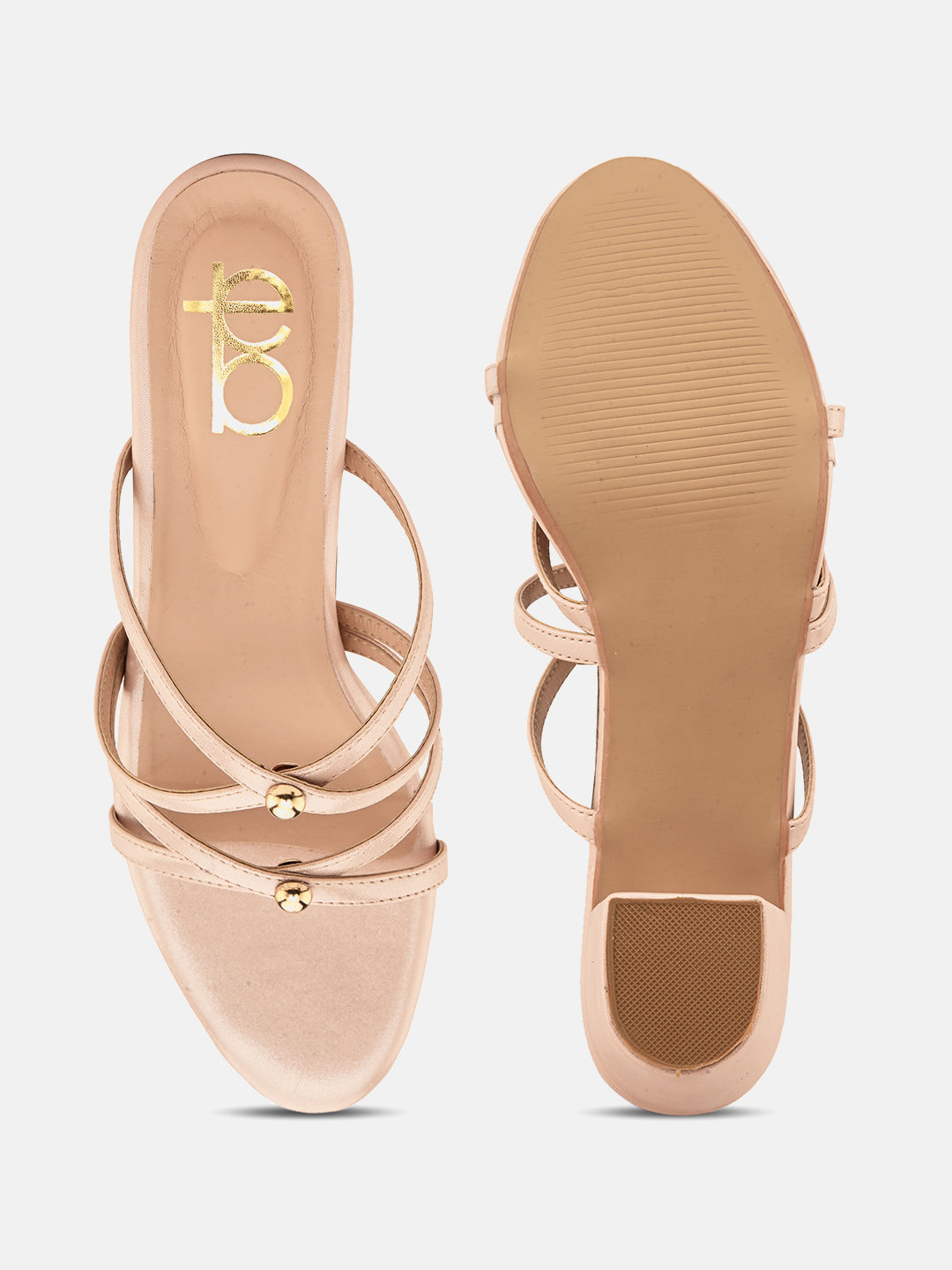 Rose Charm Bell Heels