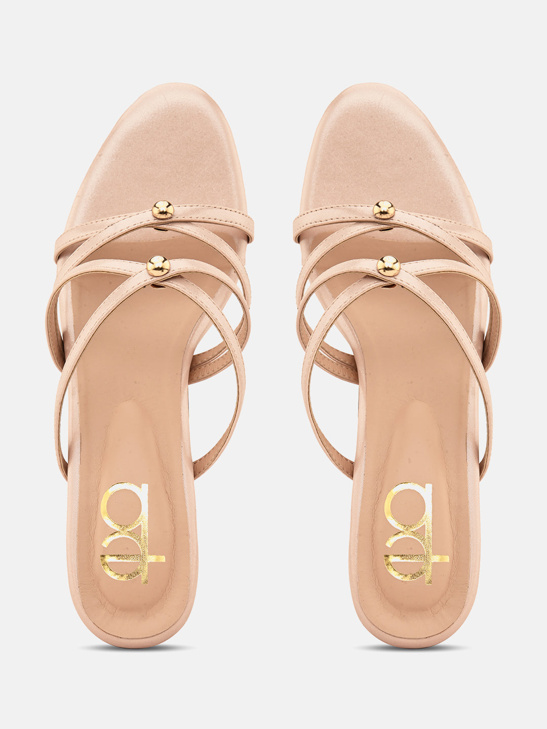 Rose Charm Bell Heels