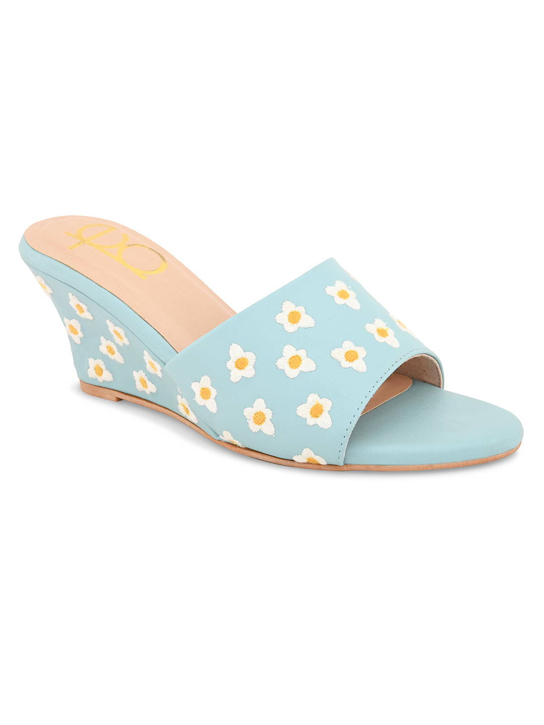 Summer Swirl Daisy Heels