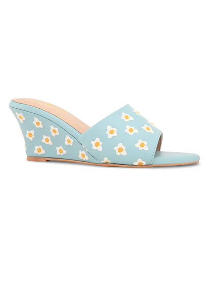 Summer Swirl Daisy Heels